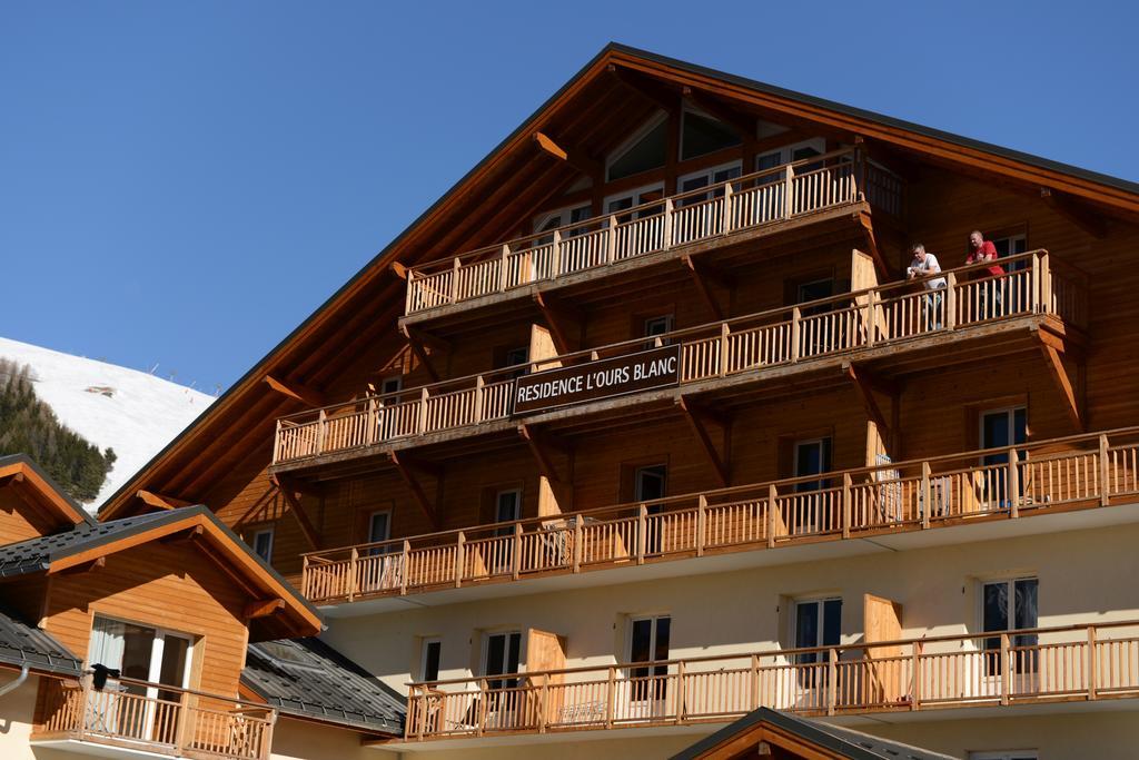 Residence Odalys L'Ours Blanc Les Deux Alpes Exterior foto